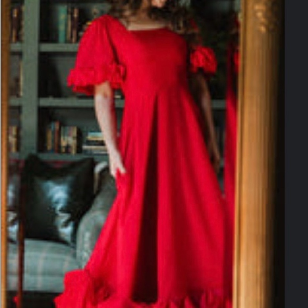 Plus size RED DRESS